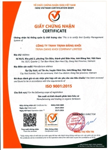 Chứng Nhận ISO 9001:2015