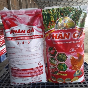 Phân gà hữu cơ vi sinh
